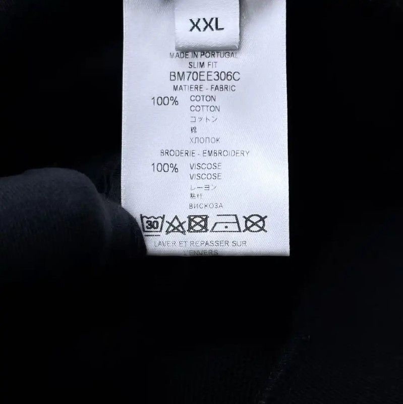 Givenchy Givenchy Black Long Sleeve Lion Print Sweatshirt 0089 Size US XXL / EU 58 / 5 - 4 Thumbnail