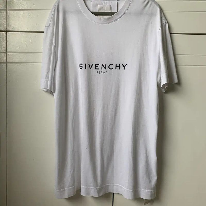 Givenchy Givenchy Summer White Cotton T-Shirt 0089 Size US XXL / EU 58 / 5 - 2 Thumbnail
