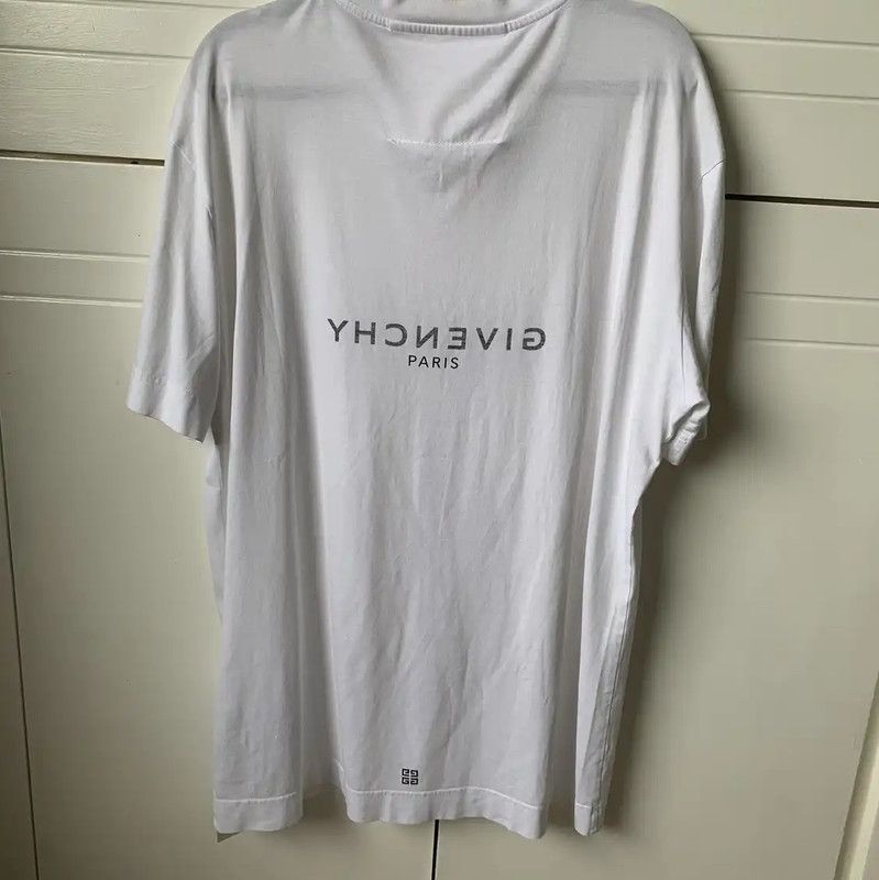 Givenchy Givenchy Summer White Cotton T-Shirt 0089 Size US XXL / EU 58 / 5 - 3 Thumbnail