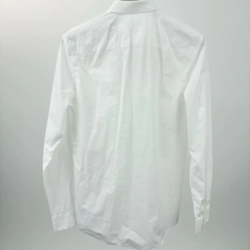 Givenchy Givenchy White Long Sleeve Men's Shirt 0089 Size US M / EU 48-50 / 2 - 2 Thumbnail