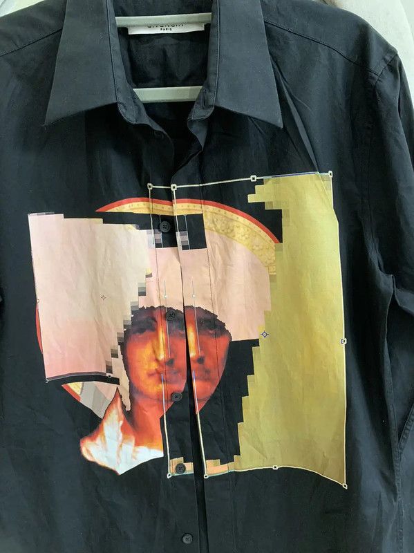 Givenchy Givenchy Black Long Sleeve Cotton Shirt 0089 Size US S / EU 44-46 / 1 - 3 Thumbnail