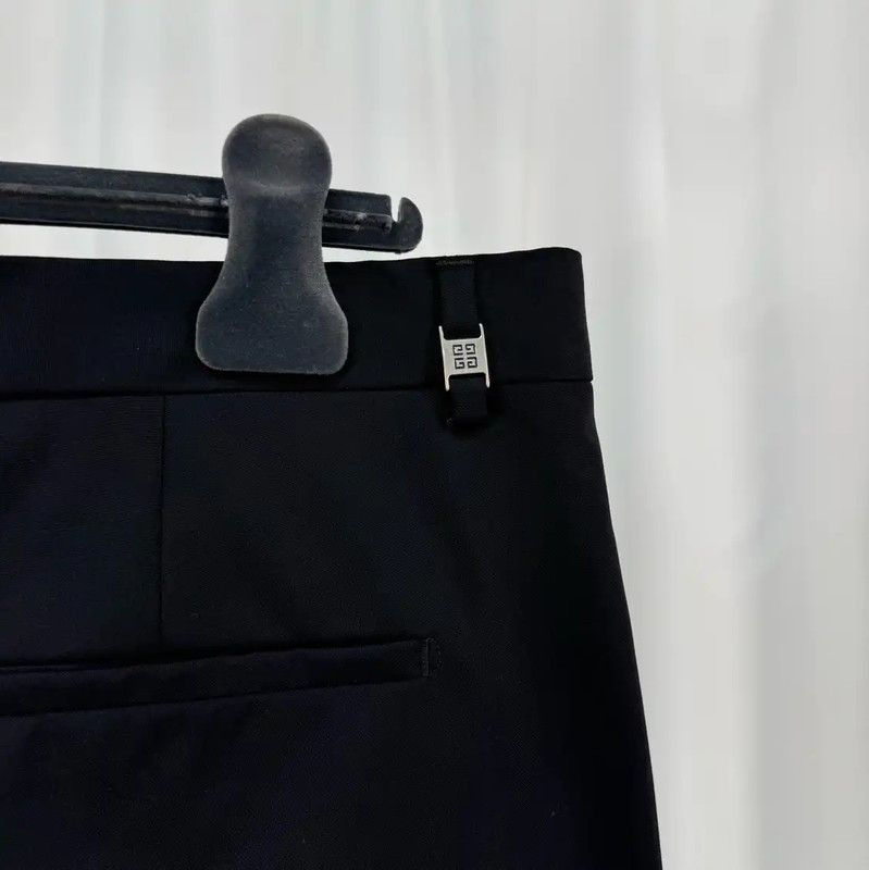 Givenchy Givenchy Black Wool Casual Pants for Men 0089 Size US 44 / EU 60 - 5 Thumbnail