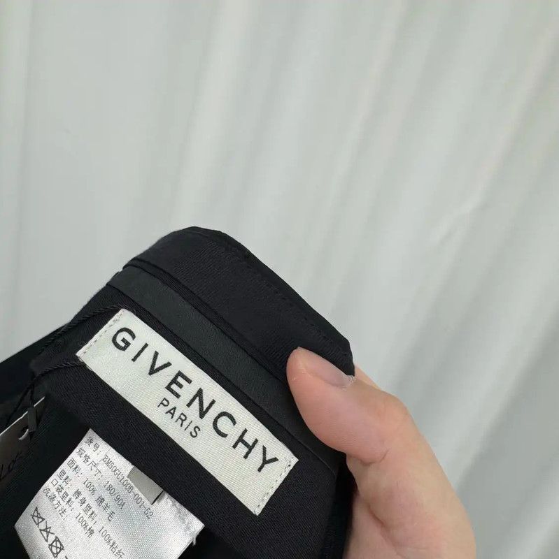 Givenchy Givenchy Black Wool Casual Pants for Men 0089 Size US 44 / EU 60 - 6 Thumbnail