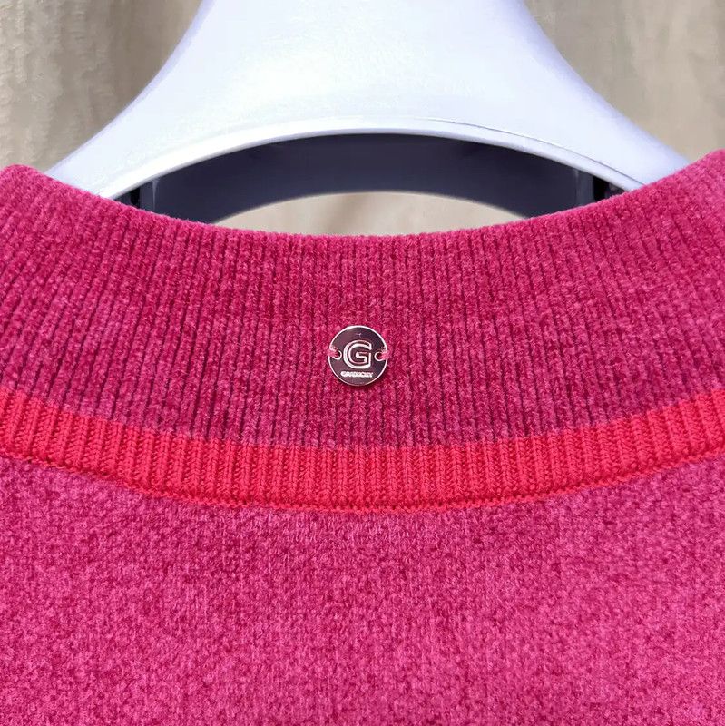 Givenchy Givenchy Men's Wool Sweater in Fuchsia Color 0089 Size US L / EU 52-54 / 3 - 8 Thumbnail