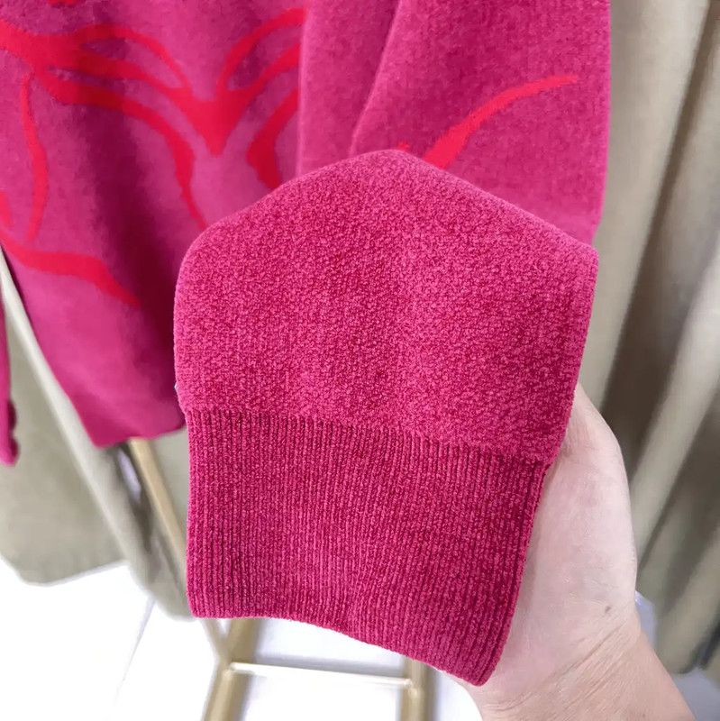 Givenchy Givenchy Men's Wool Sweater in Fuchsia Color 0089 Size US L / EU 52-54 / 3 - 4 Thumbnail