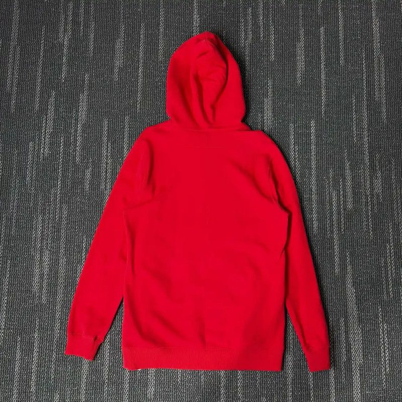 Givenchy Givenchy Red Logo Hooded Sweatshirt for Men 0089 Size US S / EU 44-46 / 1 - 2 Thumbnail