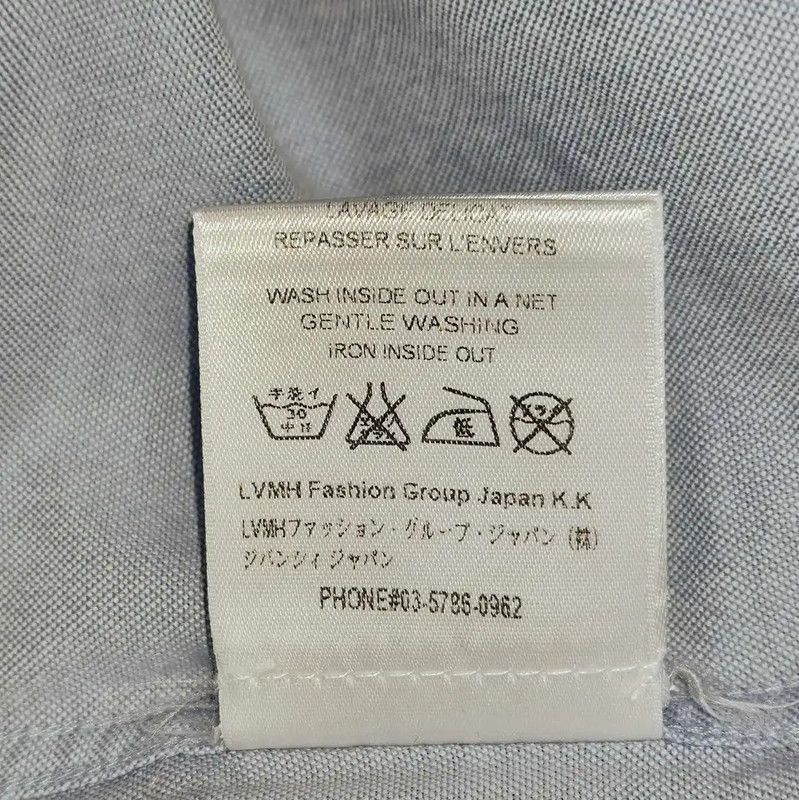 Givenchy Givenchy Blue Cotton Blend Button-Up Shirt 0089 Size US M / EU 48-50 / 2 - 5 Thumbnail
