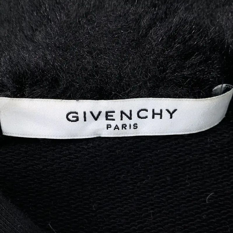 Givenchy Givenchy Black Cotton Men's Hoodie with Lion Print 0089 Size US M / EU 48-50 / 2 - 6 Thumbnail