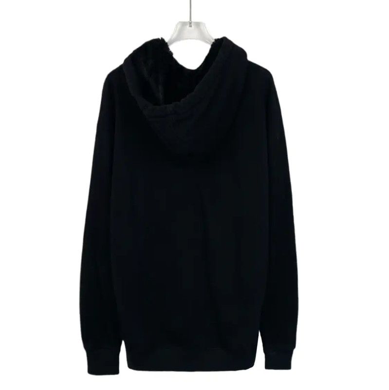 Givenchy Givenchy Black Cotton Men's Hoodie with Lion Print 0089 Size US M / EU 48-50 / 2 - 2 Thumbnail