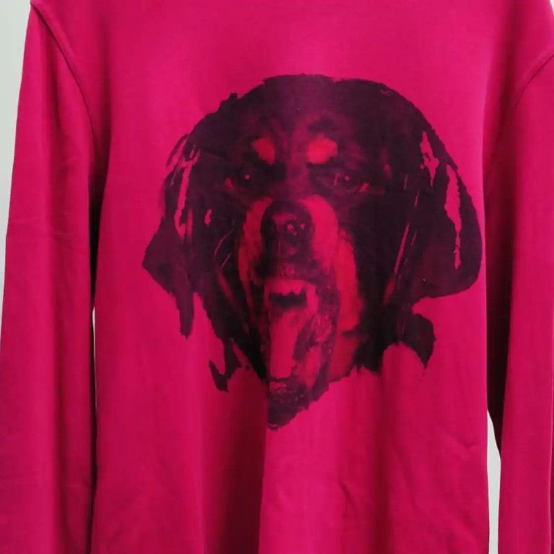 Givenchy Givenchy Men's Long Sleeve Pink Sweatshirt 0089 Size US M / EU 48-50 / 2 - 5 Thumbnail