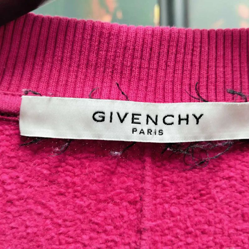 Givenchy Givenchy Men's Long Sleeve Pink Sweatshirt 0089 Size US M / EU 48-50 / 2 - 3 Thumbnail