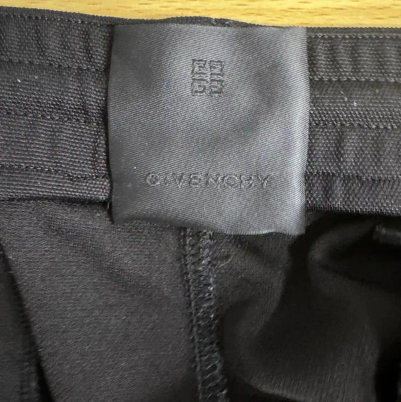 Givenchy Givenchy Black Cotton Casual Pants for Men 0089 Size US 44 / EU 60 - 3 Thumbnail