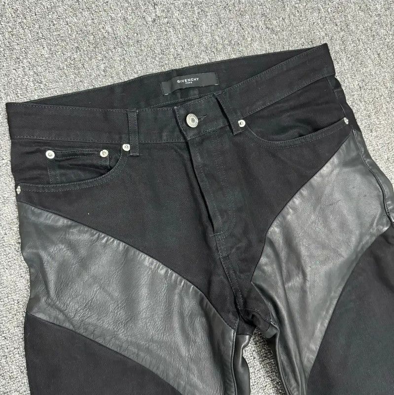 Givenchy Givenchy Black Denim Casual Pants for Men 0089 Size US 26 / EU 42 - 3 Thumbnail