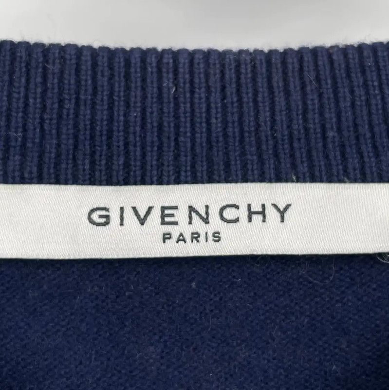 Givenchy Givenchy Color Block Men's Knit Sweater 0089 Size US XS / EU 42 / 0 - 3 Thumbnail