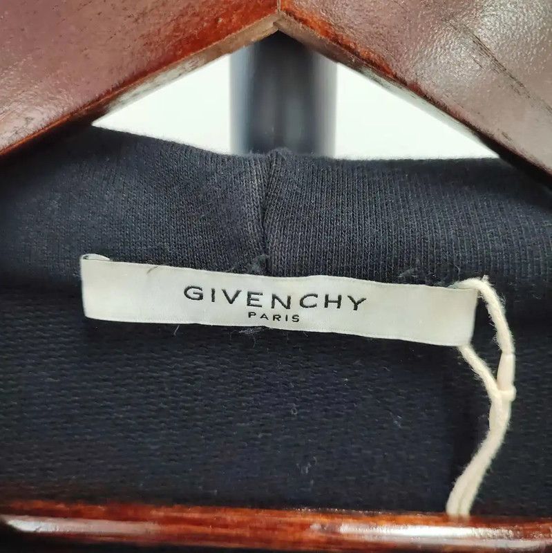 Givenchy Givenchy Black Cotton Men's Hoodie 0089 Size US L / EU 52-54 / 3 - 5 Thumbnail