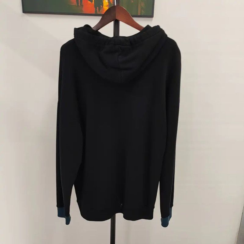 Givenchy Givenchy Black Cotton Men's Hoodie 0089 Size US L / EU 52-54 / 3 - 2 Thumbnail