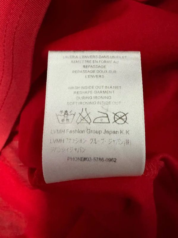 Givenchy Givenchy Red Cotton Logo T-Shirt for Men 0089 Size US S / EU 44-46 / 1 - 5 Thumbnail