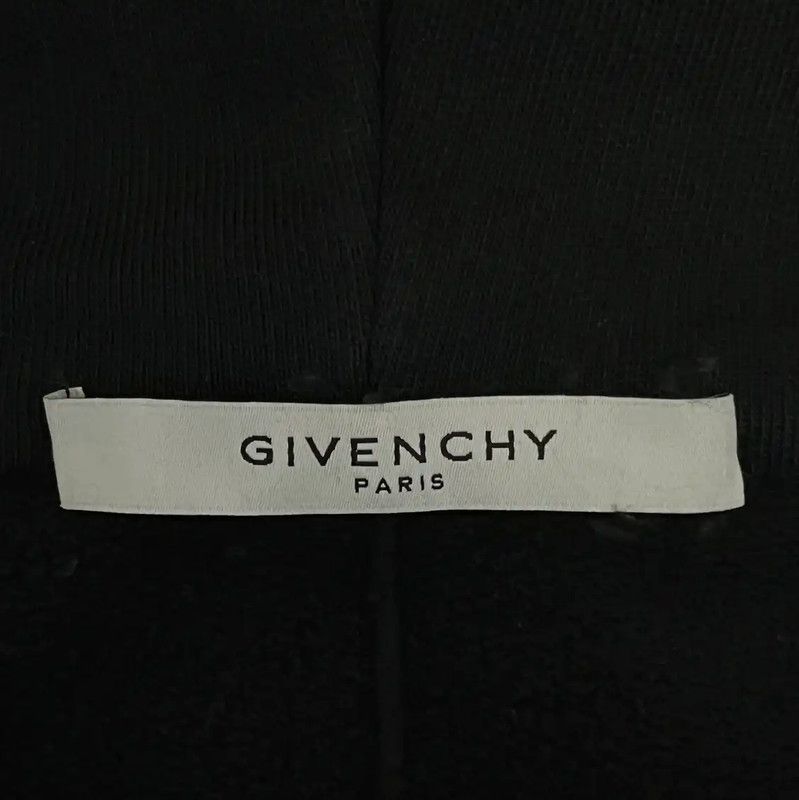 Givenchy Givenchy Black Cotton Men's Hoodie 0089 Size US L / EU 52-54 / 3 - 3 Thumbnail