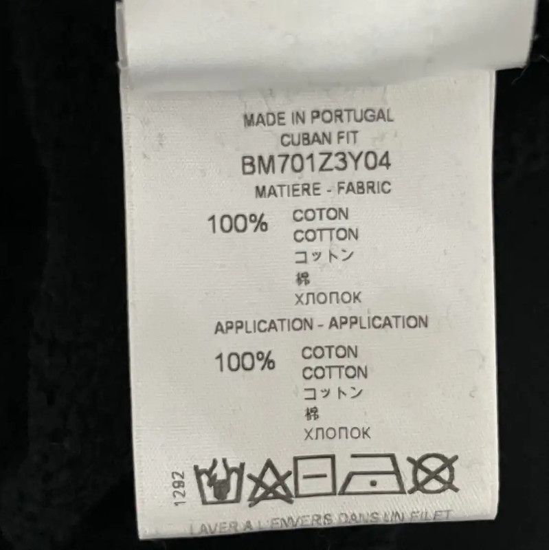 Givenchy Givenchy Black Cotton Men's Hoodie 0089 Size US L / EU 52-54 / 3 - 6 Thumbnail