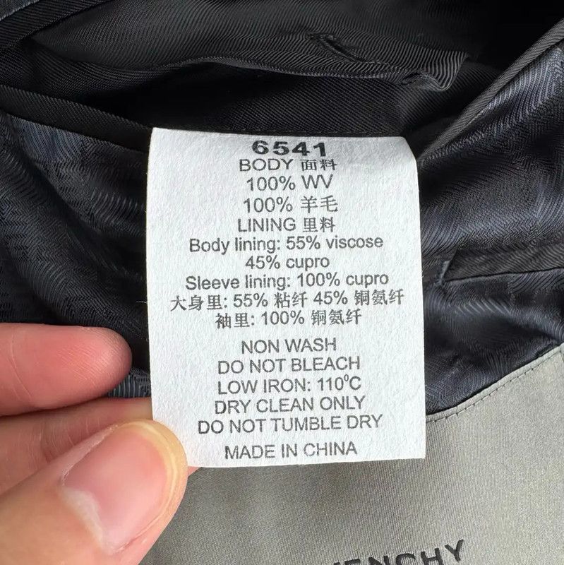Givenchy Givenchy Black Men's Blazer Size M 0089 Size US M / EU 48-50 / 2 - 6 Thumbnail