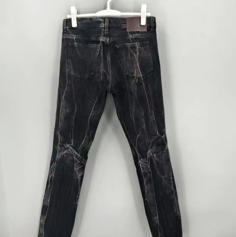 Givenchy Givenchy Black Denim Casual Pants for Men 0089 Size US 27 - 2 Thumbnail