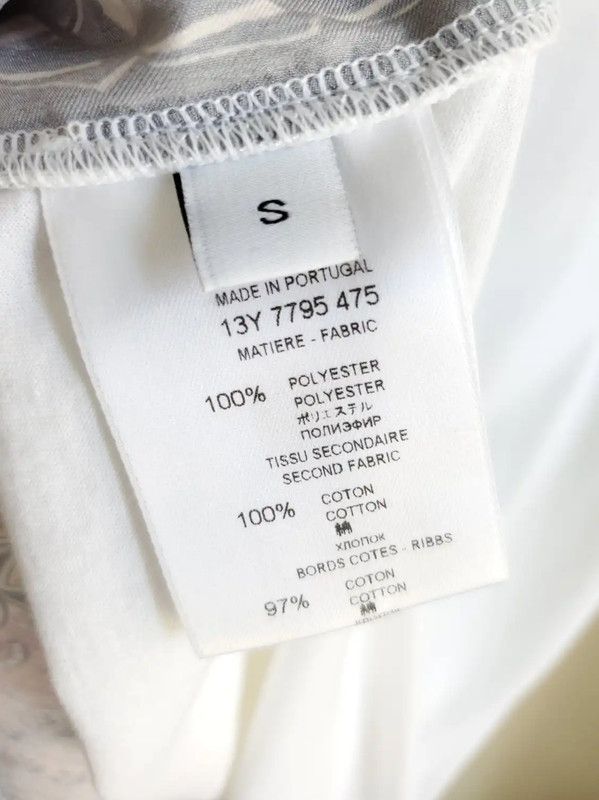 Givenchy Givenchy Summer White Silk Short Sleeve Tee 0089 Size US S / EU 44-46 / 1 - 3 Thumbnail