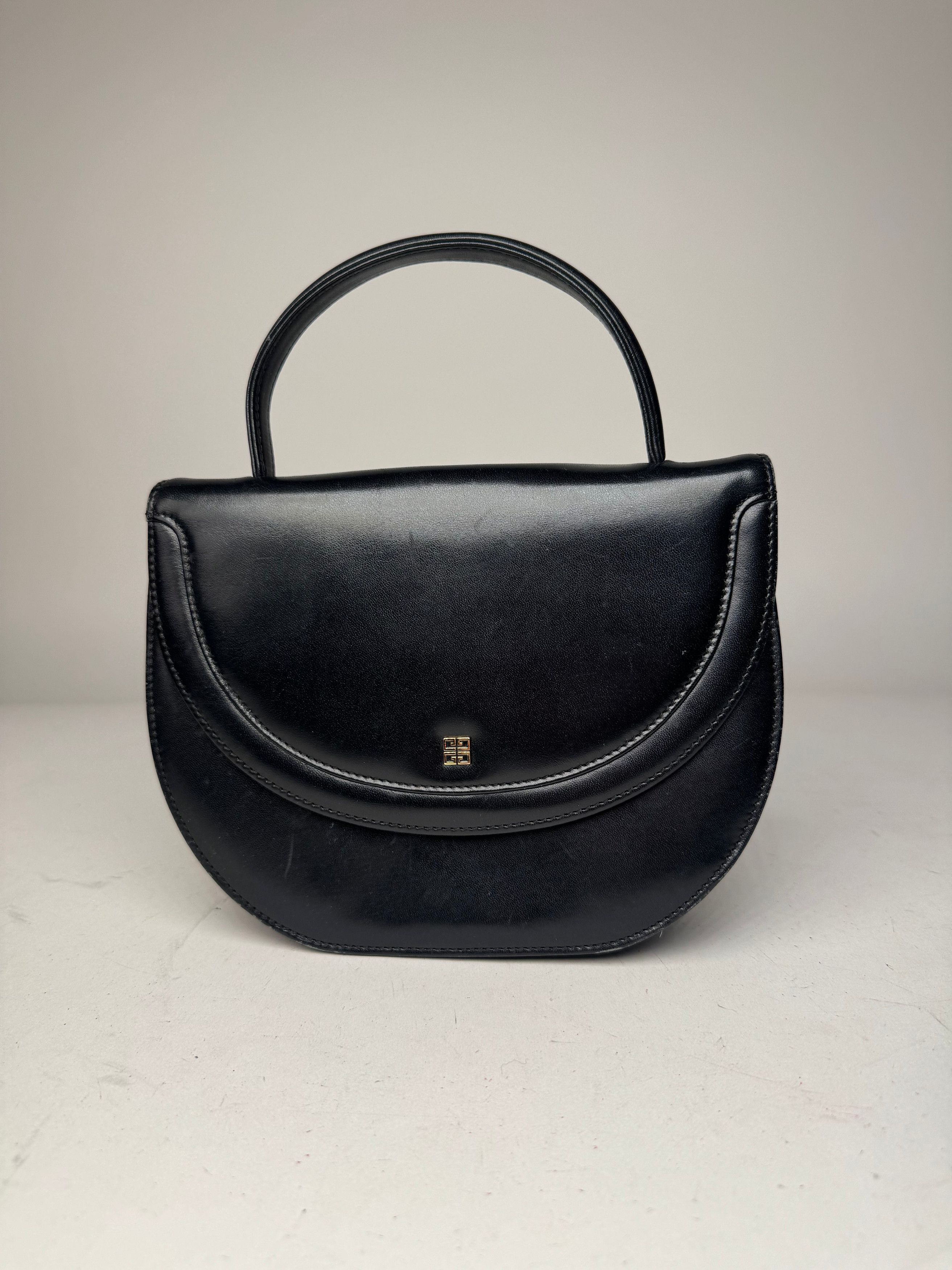 Givenchy Vintage Leather Bag Black Size ONE SIZE - 12 Thumbnail