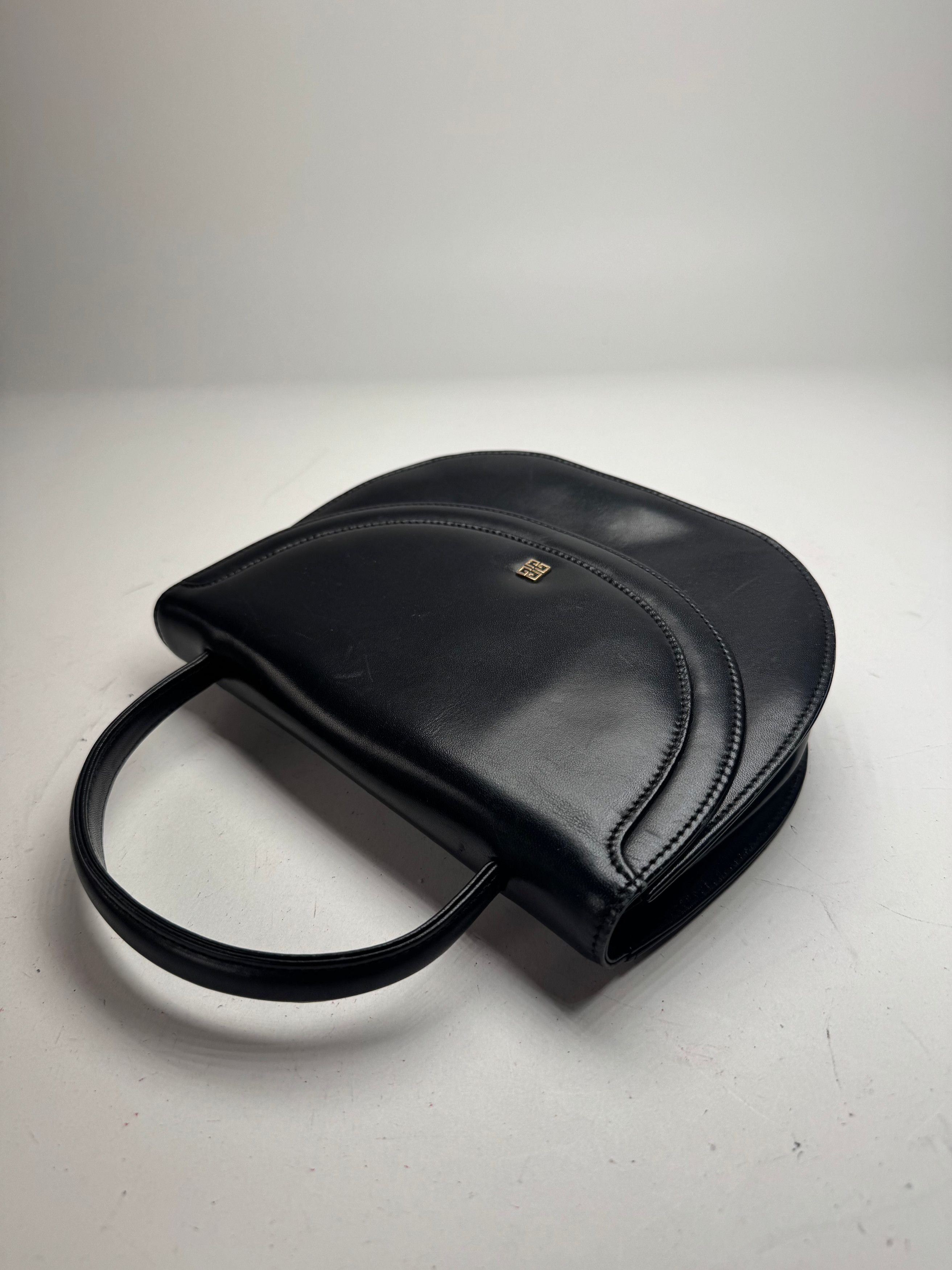 Givenchy Vintage Leather Bag Black Size ONE SIZE - 6 Thumbnail
