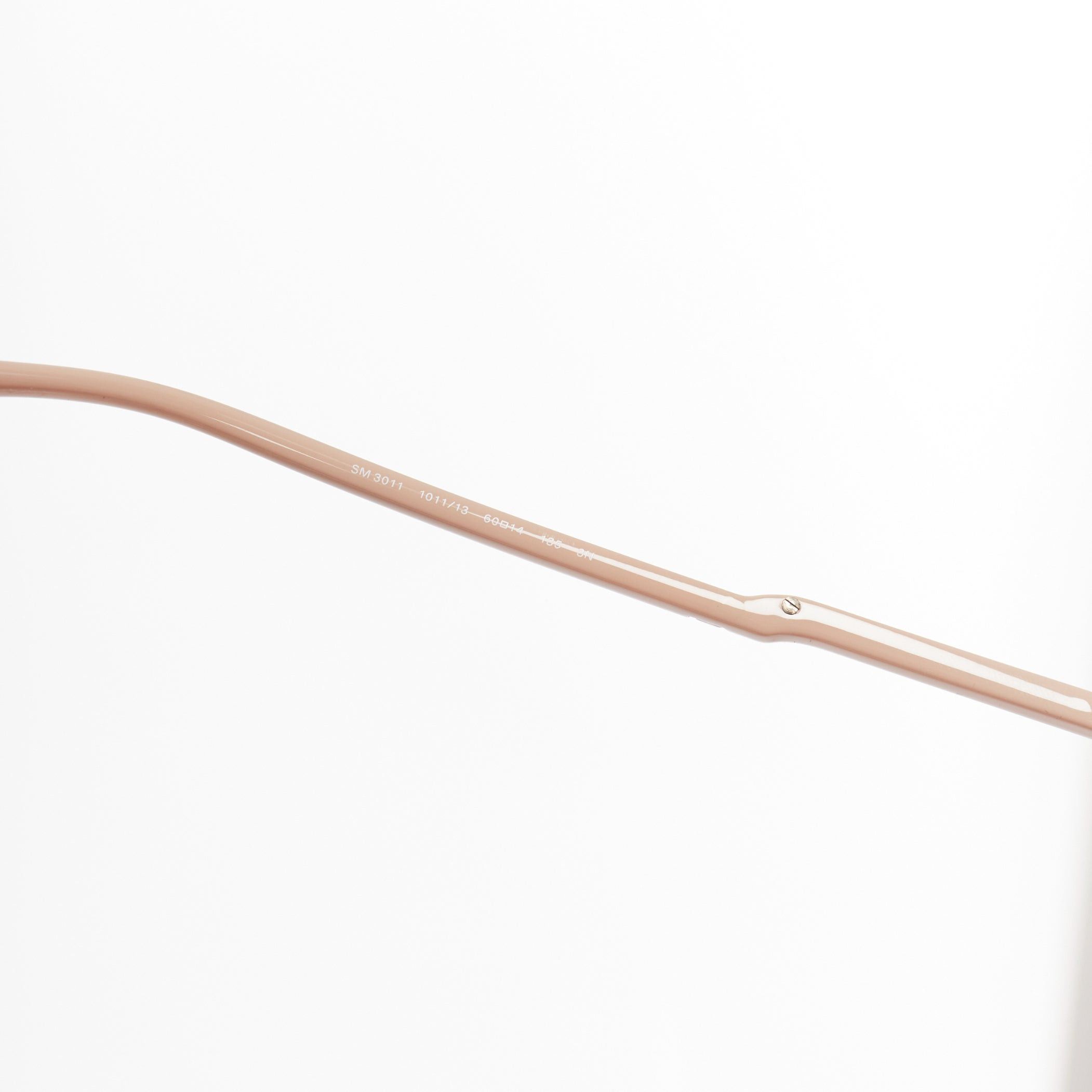 Stella McCartney STELLA MCCARTNEY SM3011 silver nude frame brown ombre lens sunglasses Size ONE SIZE - 8 Thumbnail