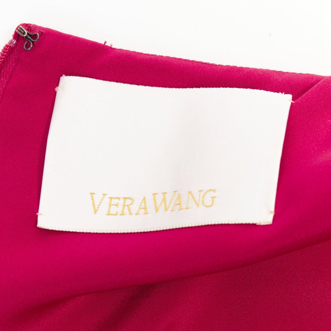 Vera Wang VERA WANG red slinky draped cowl neck sleeveless mini dress Size S / US 4 / IT 40 - 8 Thumbnail