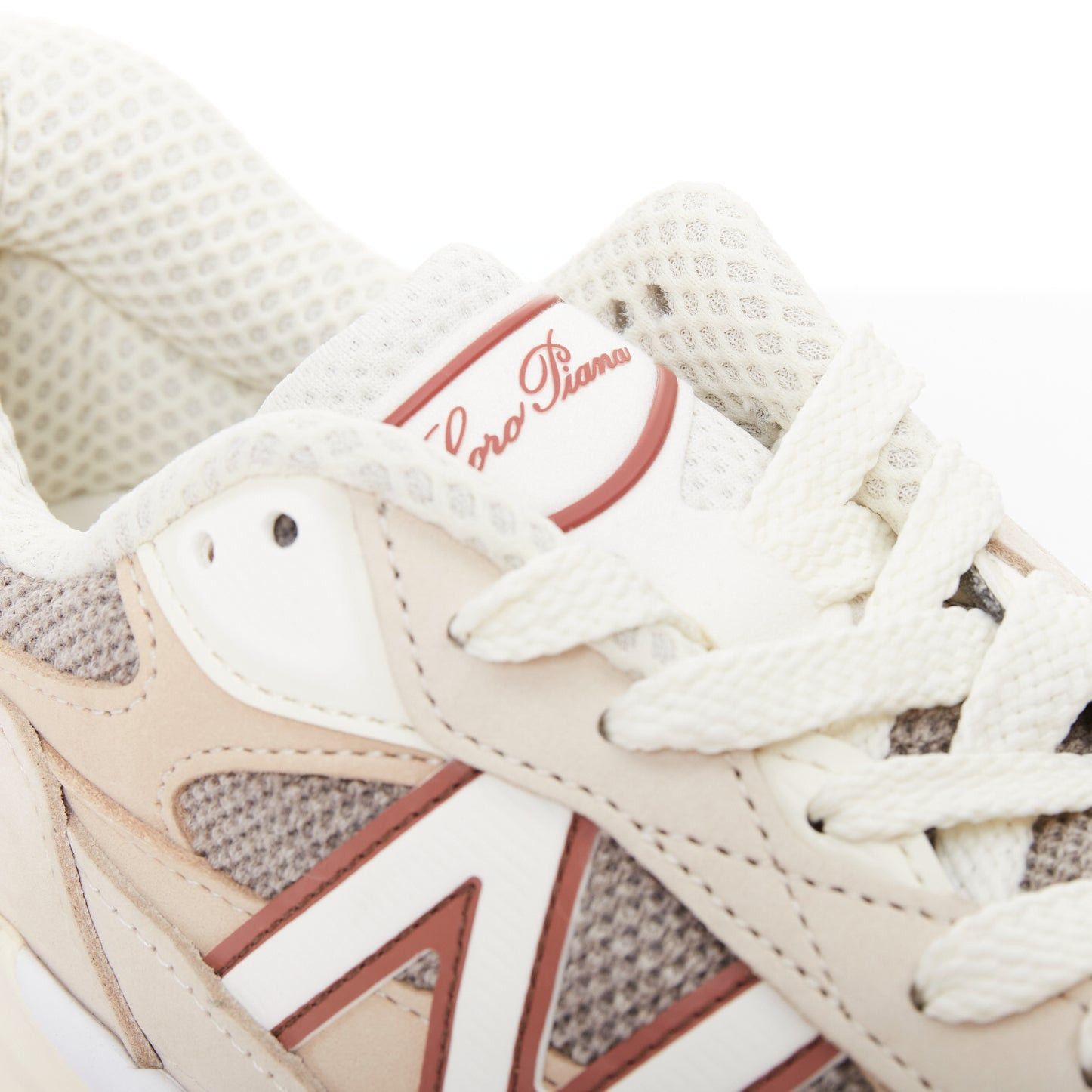 Loro Piana LORO PIANA New Balance 990V6 MiUSA Raw Cashew Limited beige patch sneakers US8.5 Size US 10 / EU 43 - 7 Thumbnail