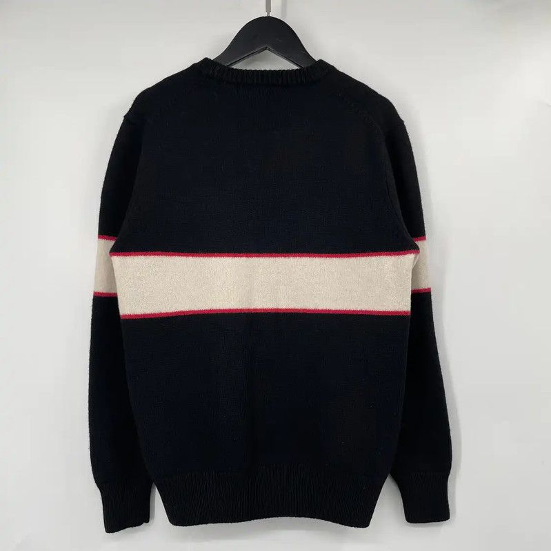 Givenchy Givenchy Color-Block Knit Sweater for Men 0089 Size US XL / EU 56 / 4 - 2 Thumbnail