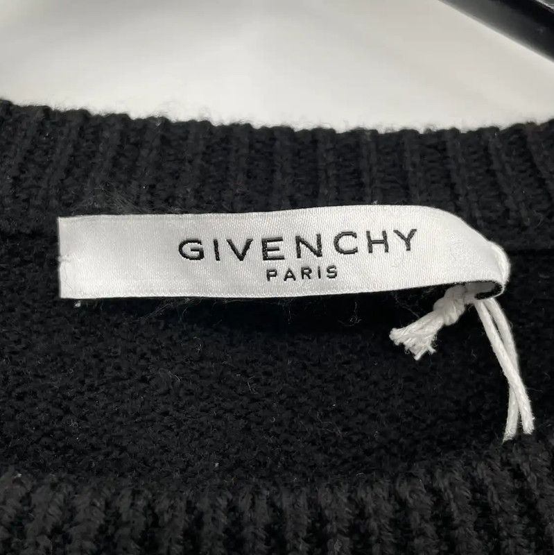 Givenchy Givenchy Men's Color Block Knit Sweater 0089 Size US L / EU 52-54 / 3 - 3 Thumbnail