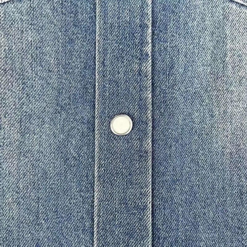 Givenchy Givenchy Light Blue Denim Long Sleeve Shirt 0089 Size US S / EU 44-46 / 1 - 4 Thumbnail