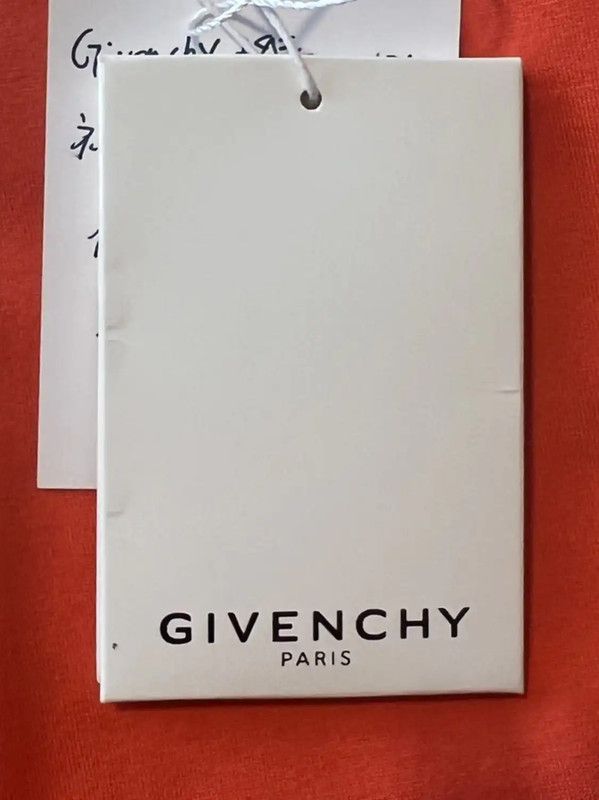Givenchy Givenchy Summer Orange Cotton Short Sleeve Tee 0089 Size US L / EU 52-54 / 3 - 3 Thumbnail