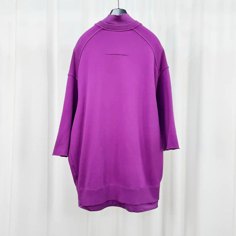 Givenchy Givenchy Purple Cotton Embroidered Long Sleeve Sweatshirt 0089 Size US S / EU 44-46 / 1 - 2 Thumbnail