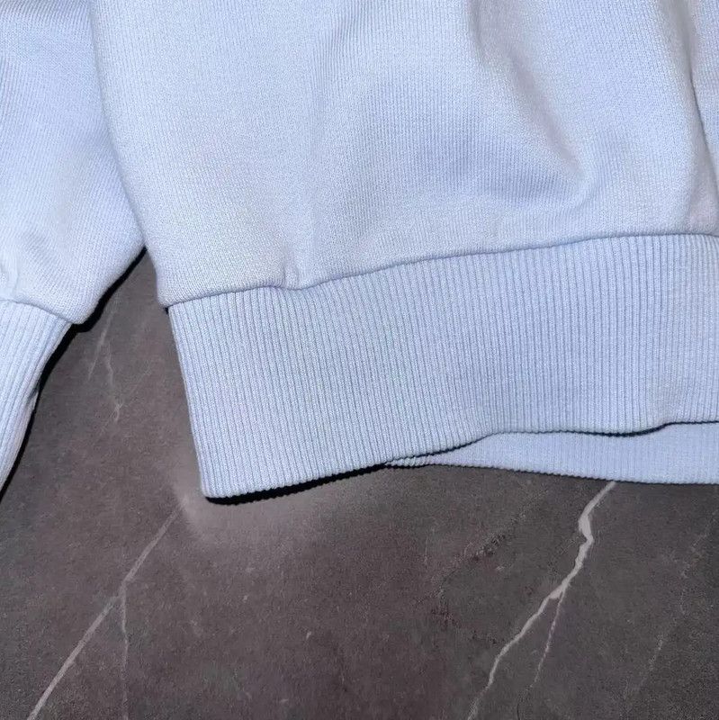 Givenchy Givenchy Light Blue Cotton Long Sleeve Sweatshirt 0089 Size US L / EU 52-54 / 3 - 5 Thumbnail