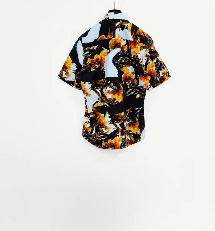 Givenchy Givenchy Multicolor Cotton Print Shirt for Men 0089 Size US M / EU 48-50 / 2 - 2 Thumbnail