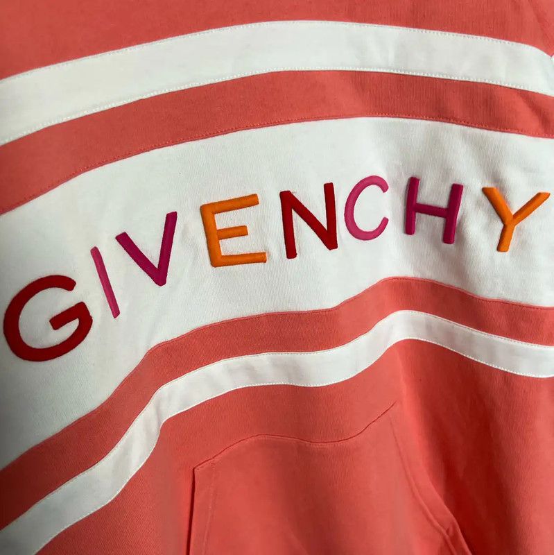 Givenchy Givenchy Pink Cotton Men's Hoodie 0089 Size US XS / EU 42 / 0 - 3 Thumbnail