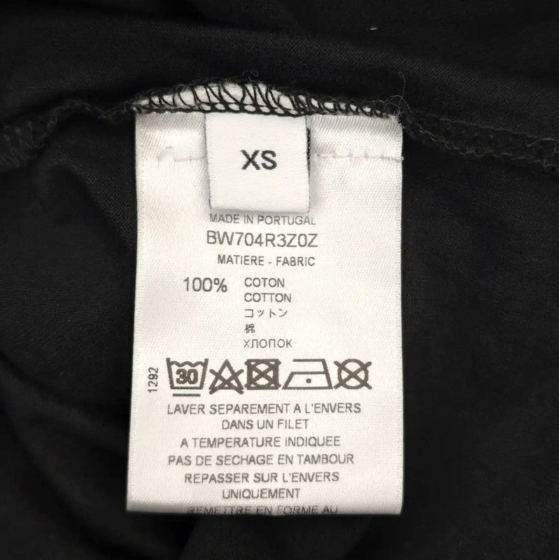 Givenchy Givenchy Black Cotton Summer Short Sleeve T-Shirt 0089 Size US XS / EU 42 / 0 - 4 Thumbnail