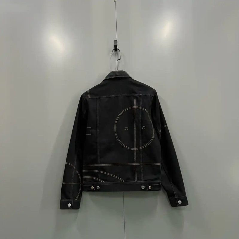 Givenchy Givenchy Black Cotton Men's Jacket 0089 Size US M / EU 48-50 / 2 - 2 Thumbnail