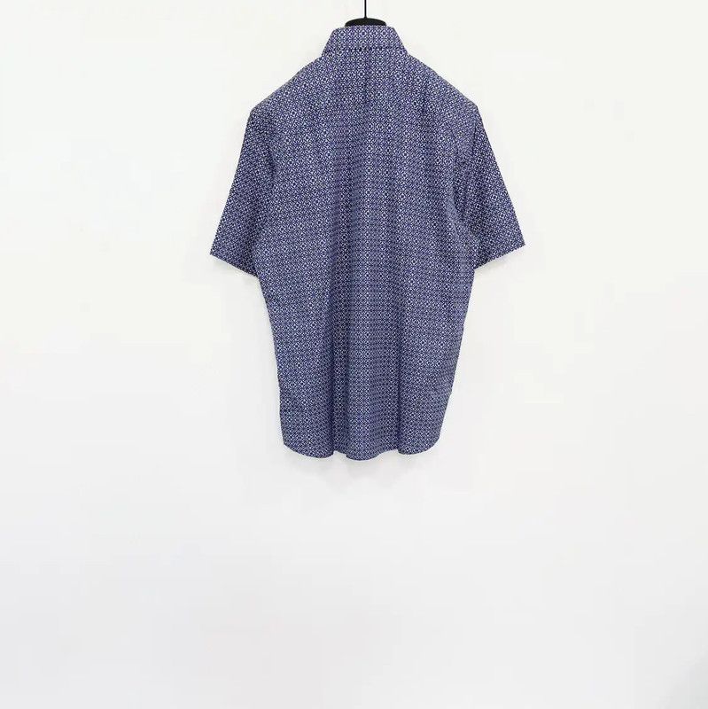 Givenchy Givenchy Light Blue Cotton Short Sleeve Shirt 0089 Size US XL / EU 56 / 4 - 2 Thumbnail