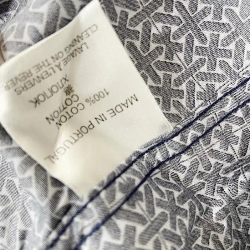 Givenchy Givenchy Light Blue Cotton Short Sleeve Shirt 0089 Size US XL / EU 56 / 4 - 5 Thumbnail
