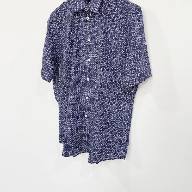 Givenchy Givenchy Light Blue Cotton Short Sleeve Shirt 0089 Size US XL / EU 56 / 4 - 3 Thumbnail