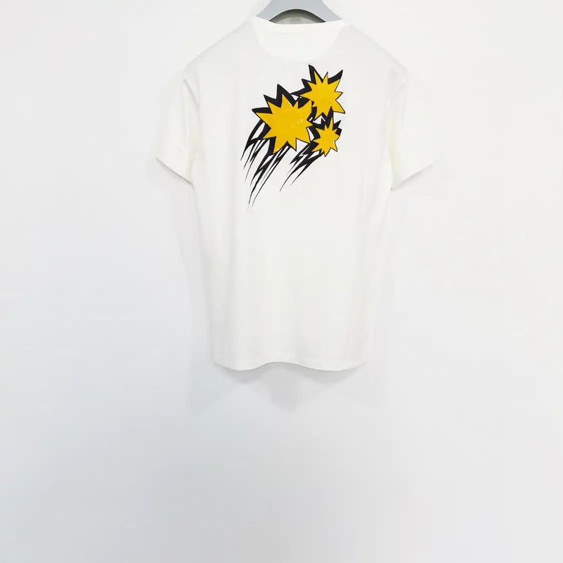 Givenchy Givenchy Summer White Cotton Short Sleeve T-Shirt 0089 Size US S / EU 44-46 / 1 - 2 Thumbnail