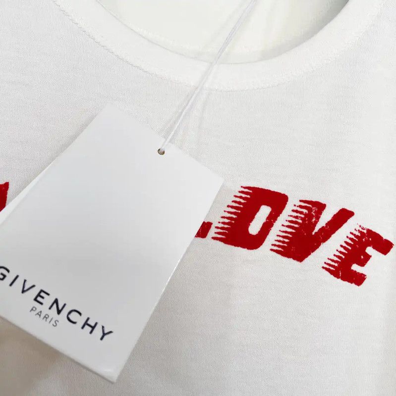 Givenchy Givenchy Summer White Cotton Short Sleeve T-Shirt 0089 Size US S / EU 44-46 / 1 - 4 Thumbnail