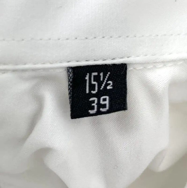 Givenchy Givenchy White Cotton Long Sleeve Shirt 0089 Size US M / EU 48-50 / 2 - 6 Thumbnail