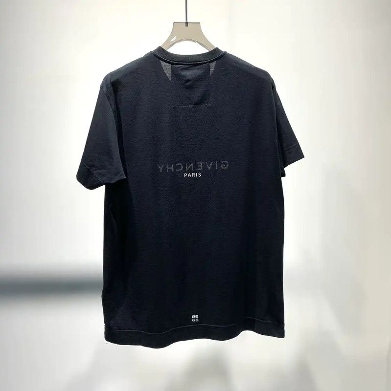 Givenchy Givenchy Black Cotton XXS Men's T-shirt 0089 Size US XXS / EU 40 - 5 Thumbnail