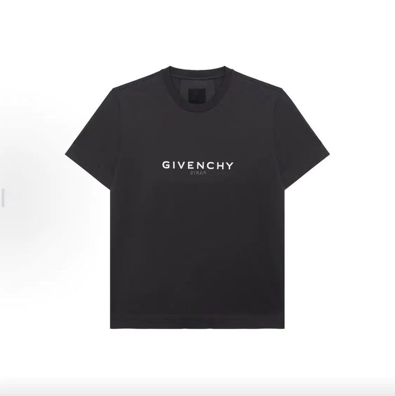Givenchy Givenchy Black Cotton XXS Men's T-shirt 0089 Size US XXS / EU 40 - 9 Thumbnail