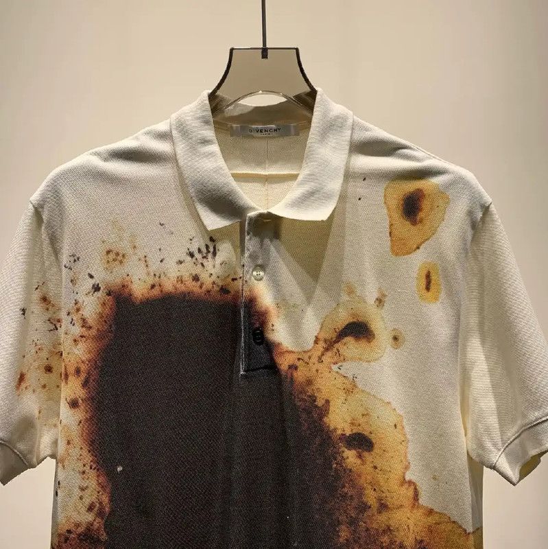 Givenchy Givenchy Cotton Polo Shirt for Men in Beige 0089 Size US S / EU 44-46 / 1 - 3 Thumbnail
